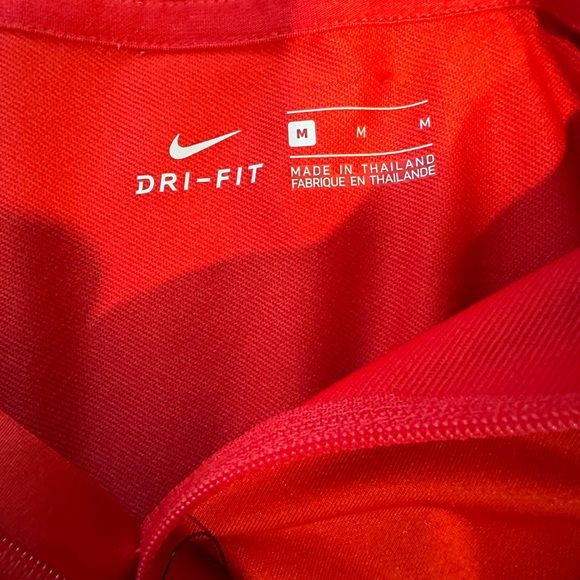 Nike Soccer Dri-FIT Shirt - Vibrant Red - New with Tags - Athletic Excellence - Picture 5 of 5